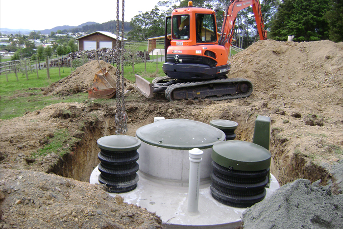 Cleanstream TXR Sewerage System in Place